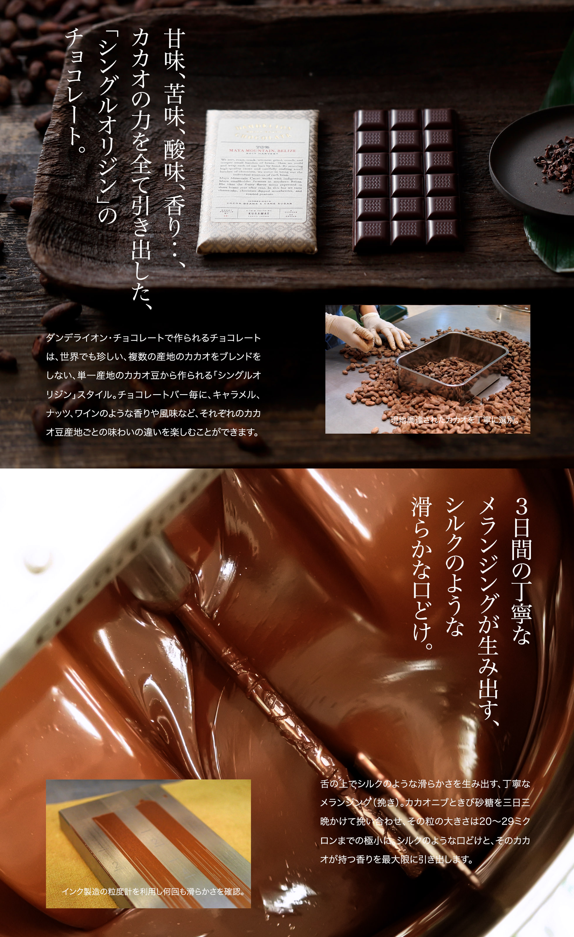 ダンデライオンチョコレート